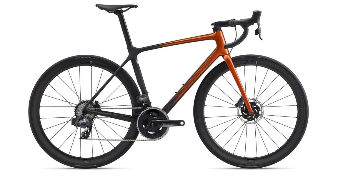 GIANT TCR ADV PRO 0 DB AX ML AMBER GLOW 2022 Road Bike race