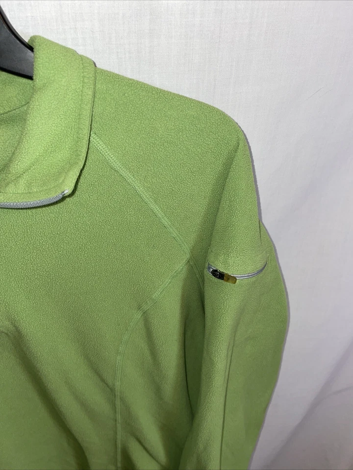 L.L. Bean Pullover Jacket Womens Size Medium Green Outdoors Running Athleisure - Image 4 of 4