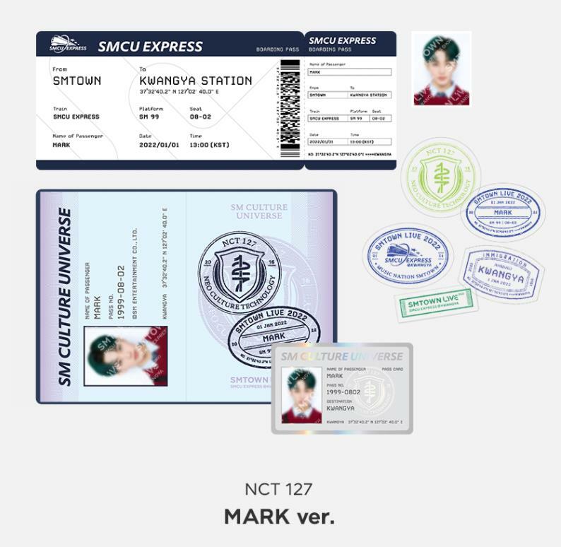 NCT DREAM smcu KWANGYAパスポートセットヘチャン