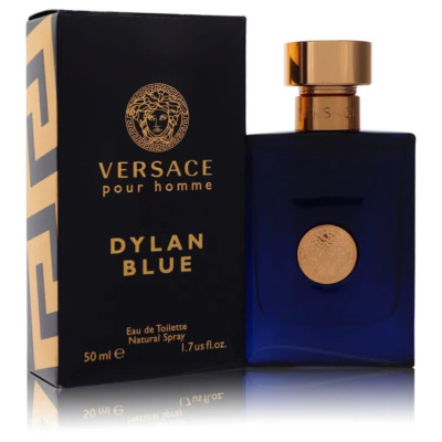 Versace Pour Homme Dylan Blue Cologne for Men 1.7 oz Eau De Toilette Spray