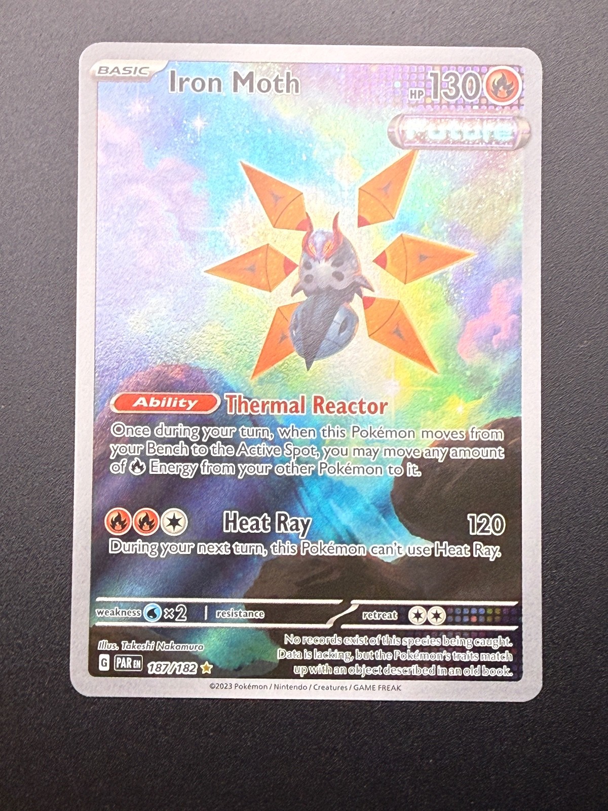 iron moth pokemon card value Iron Moth - 028/182 (EB Games Promo) - 028/182 - Miscellaneous Cards & Products Pokemon