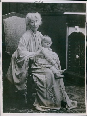 1924 Cosima Fran Wagner Widow Child Composer Richard Dies Photo 6x8