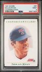 NOLAN RYAN 1991 SCORE COOPERSTOWN HALL OF FAME CARD PSA 9 MINT