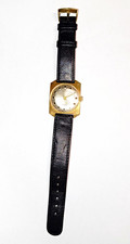 OEBRA Unisex Armbanduhr Analog Tonneau gold L...