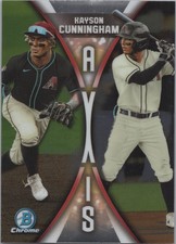 2025 Bowman Draft #A-8 Kayson Cunningham Axis