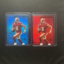 2023 Skybox Metal Universe Champions Alex McGough Blue 01/50 and Red /100 Lot