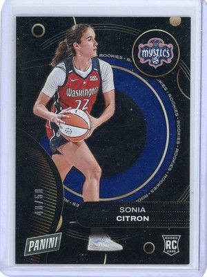 2025 Panini Player of the Day WNBA #RC3 Sonia Citron /50 Blue Rookie RC
