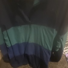 IZOD Men s Colorblock Full Zip Jacket Stand-U...