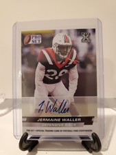 2022 Leaf Pro Set Draft - Autographs Jermaine Waller #PSA-JW2 (AU, RC)