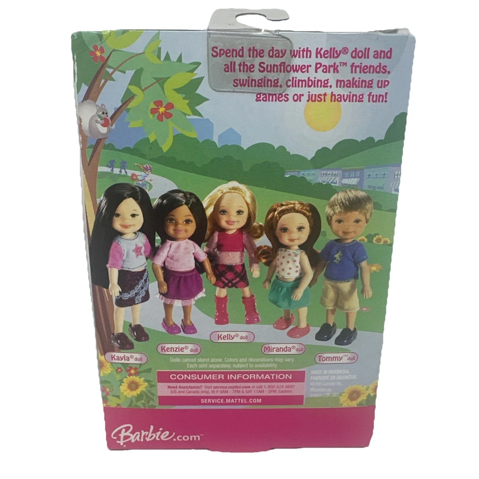 Barbie Kelly Sunflower Park Friends Miranda 2007 en caja original difícil de encontrar Foto 3 de 3