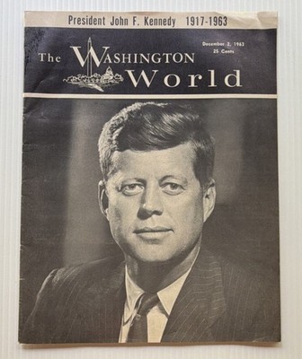 The Washington World December 2, 1963 President Kennedy Memorial Issue