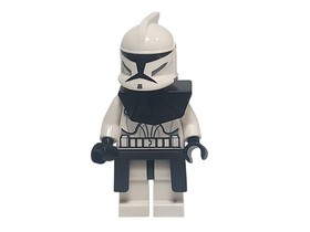 Lego Star Wars Clone Trooper Captain Minifigure 8014 (Missing Visor)