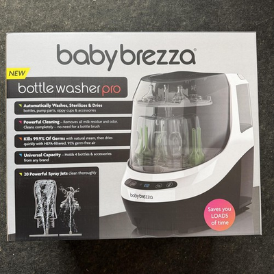 #ad Baby Brezza Baby Bottle Washer Pro White Black BRZ0126 $203.50