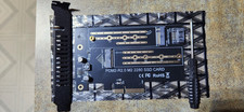 M.2 NVME Hard Disk Adapter Double SSDs/SATA Expansion Card SSDs-PCIE HD Adapter