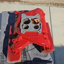 66 401 425 Buick Nailhead 4 Barrel Intake Manifold 1372113 Quadrajet 1965 1966 66 401 425 Buick Nailhead 4 Barrel Intake Manifold 1372113 Quadrajet 1965 1966