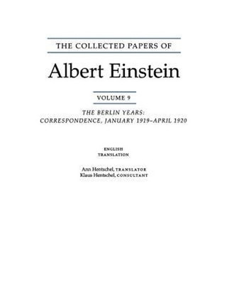 The Collected Papers of Albert Einstein, Volume 9. English Vol. 9