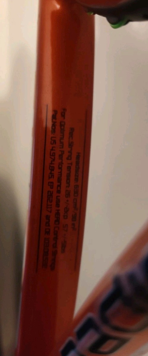 HEAD Liquidmetal Radical MP Tennis Racquet 98 Sq In 4 1/2” Grip L4