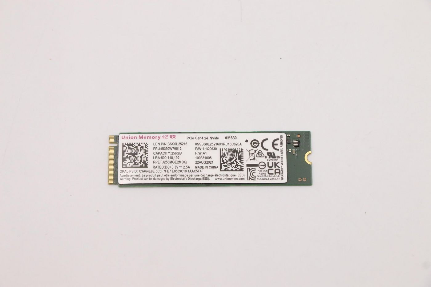 Lenovo 5SS0W79512 SSD_ASM