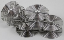 Lot/4 Rapid-Load Stainless Steel FILM DEVELOPING REELS 35mm 36 Exposure EUC