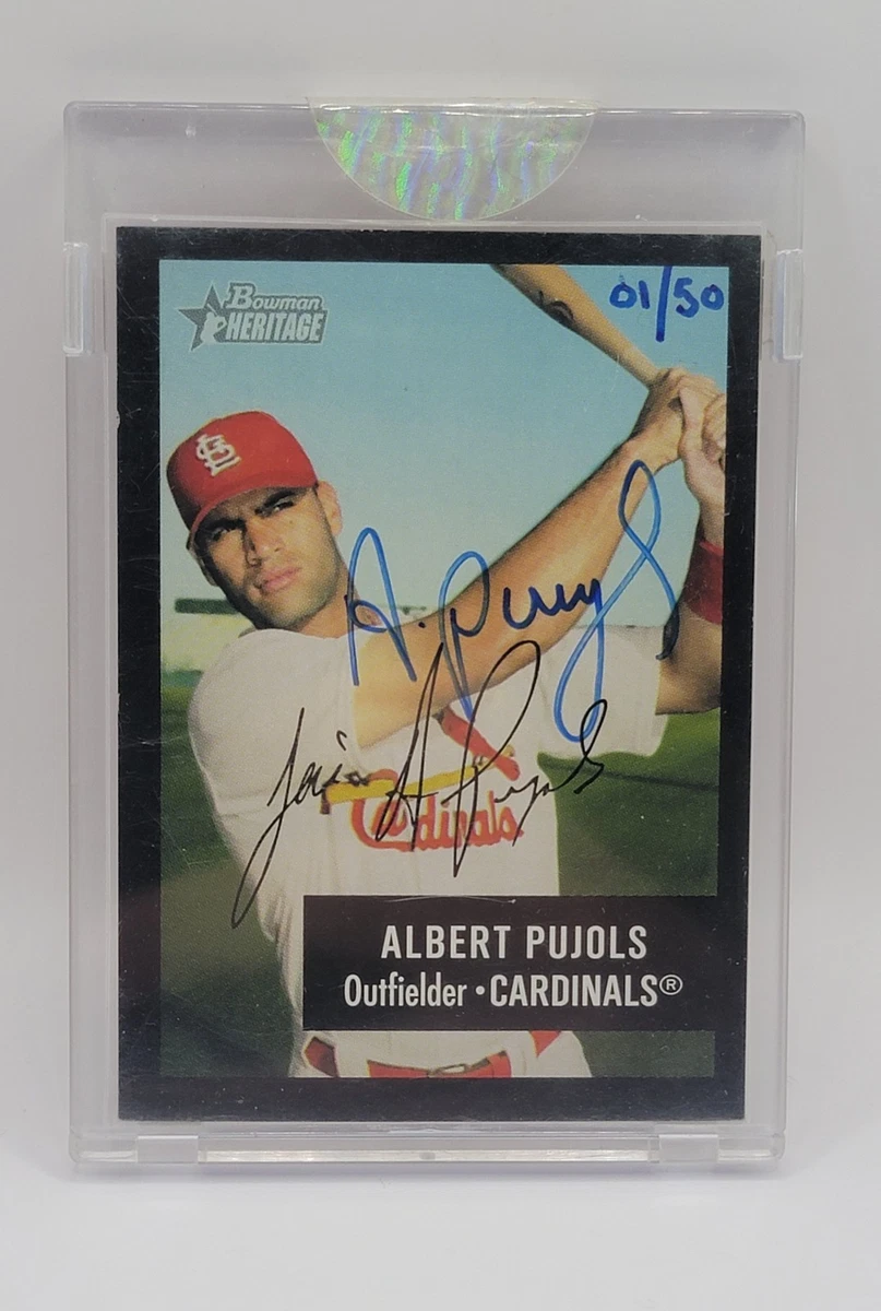 Albert Pujols Autograph Baseball Cards for sale | eBay