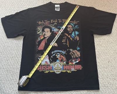 Rush Hour movie shirt XL RAP BOOT Chris Tucker Jackie Chan | eBay