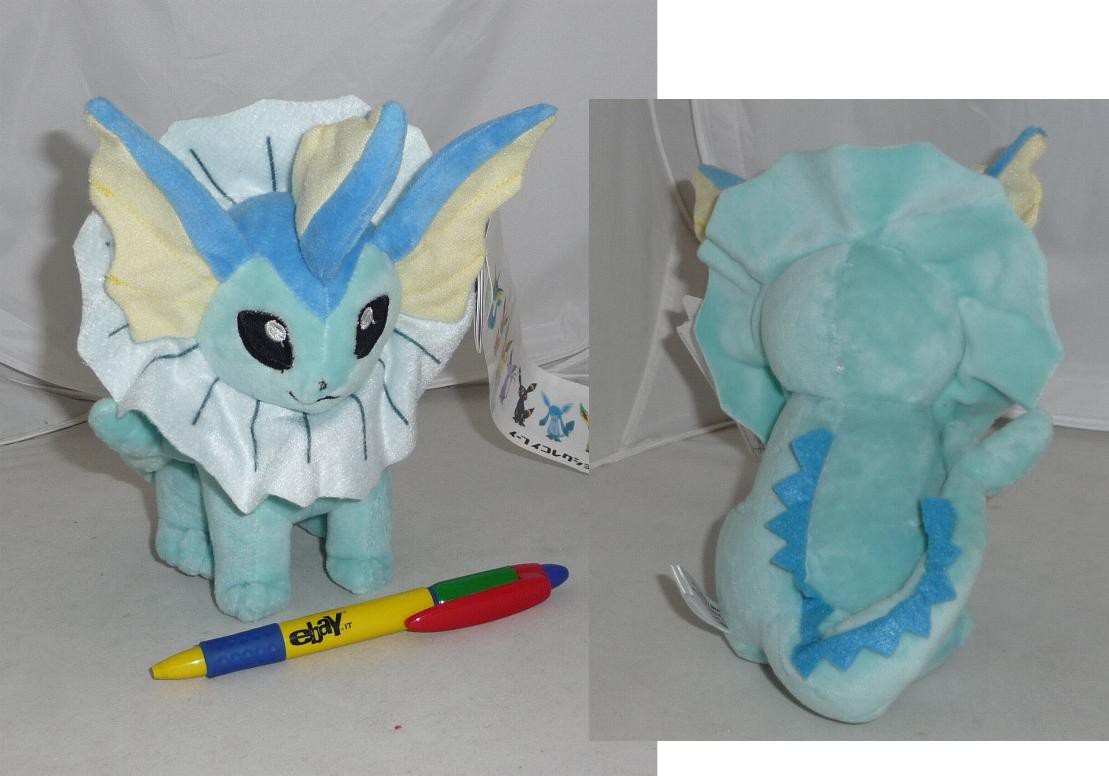 Pokemon Plsch Vaporeon Wasser 17cm Seltene Neu 4290₽