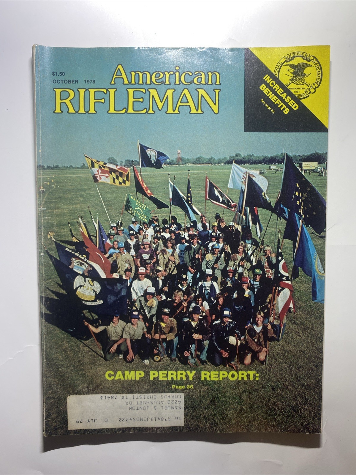 American Rifleman October 1978 NRA Magazine Camp Perry Report T9