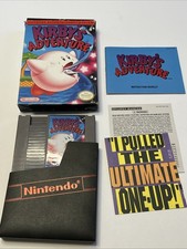 Kirby's Adventure Nintendo NES Complete in Box , Manual, Inserts (CIB) Tested