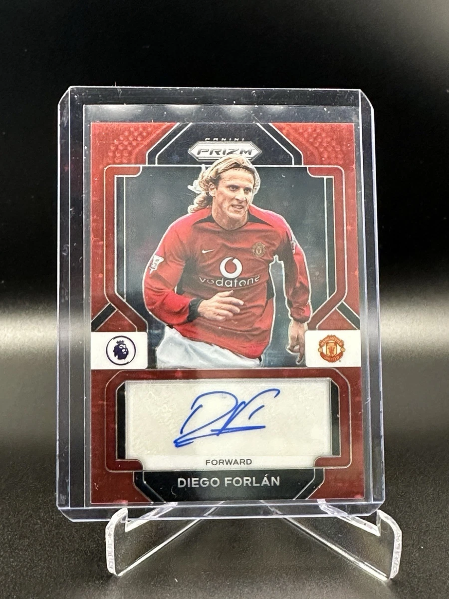 22-23 Panini Prizm DIEGO FORLAN 直筆サインカード Diego Forlan Autograph 2022-23 Panini Prizm Signature Manchester