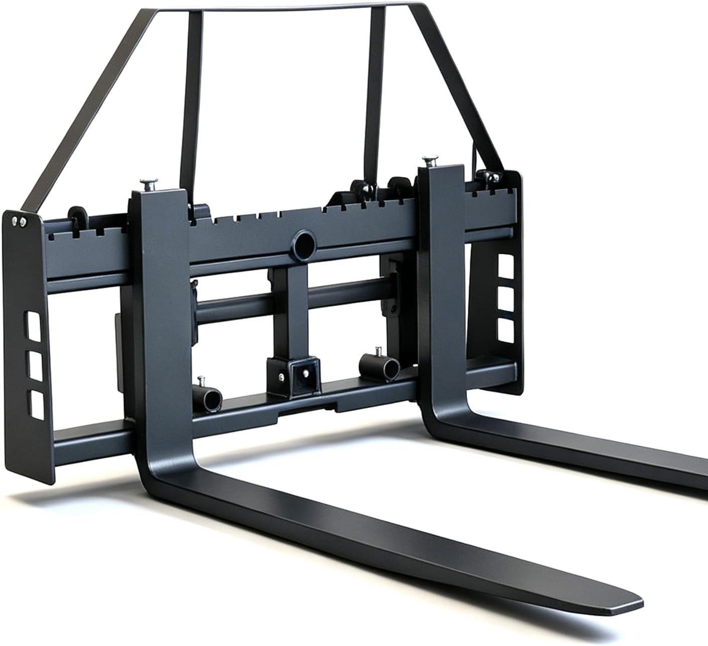 Skid Steer Pallet Fork Frame 4000LB,45"48"Fork Blades Fit Bobcat Kubota Tractors