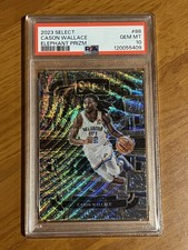 2023 Panini Select Cason Wallace Elephant Prizm Oklahoma City Thunder Rookie 🐘