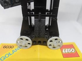 Vintage LEGO Castle 6030 Catapult (1984) &ndash; Complete w/ Instructions &ndash; Black Falc
