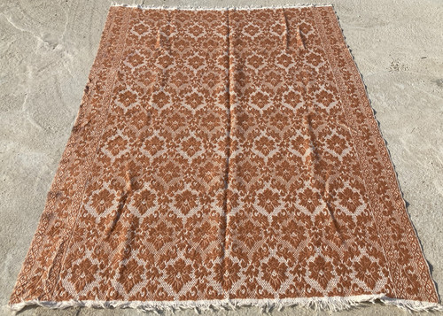 Vintage Handmade Beautiful Multicolor Kilim Rug Carpet 203x148 cm