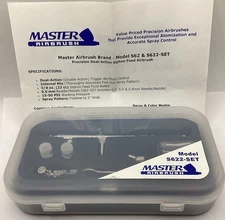 Model S622 & S62 Master Airbrush Set Dual-Action Siphon Feed Airbrush