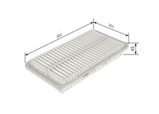 LUFTFILTER FÜR MAZDA MX-5 III (NC) - BOSCH F 026 400 506