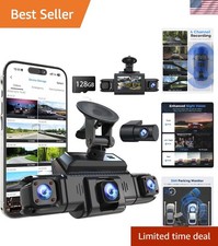 All-Inclusive 4 Channel Dash Cam - GPS Enabled with Automatic Incident Detection