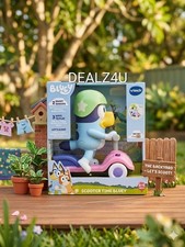 VTECH BLUEY SCOOTER TIME INTERACTIVE TOY LIGHTS SOUNDS SONGS OBSTACLE GAMES NEW