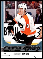2017-18 Upper Deck Young Guns Robert Hagg Rookie Philadelphia Flyers #232 R25