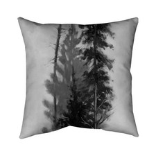 Begin Home Decor 5542-1818-LA64 18 x 18 in. Silhouette of Trees Throw Pillow ...