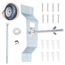 Enclosed Trailer Spare Tire Mount   Universal Wall Mount Spare Tire Carrier W...