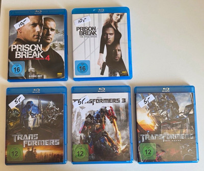 Prison Break   komplette Staffel 4 & The Final Break Blu-ray,& Transformers