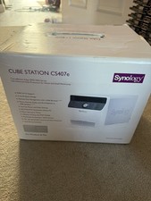 Image of Synology Cube Station DS407e NAS 4X Bay Enclosure - Hardly Used VGC