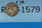 1927-S 10C MERCURY HEAD SILVER DIME Early US Type RAW-1579