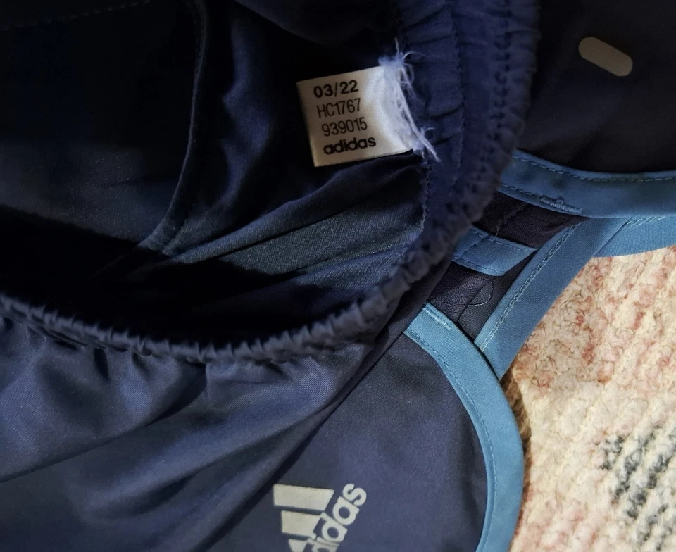 adidas Marathon 20 Womens Running Shorts Sze Large Grey Excellent Condition - image 3 of 4