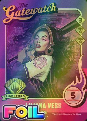 x1 Liliana Vess // Liliana Vess SLD MTG 1455 FOIL BORDERLESS MYTHIC M/NM 1x
