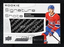 2018 Engrained Rookie Signature Shots 3/149 Jesperi Kotkaniemi #RSS-JK Auto r7h