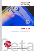 Lambert M. Surhone (U. A.) | NHK Hall | Taschenbuch | Englisch (2026)