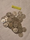 Roosevelt Silver Dimes Roll Of 50. AU-UNC