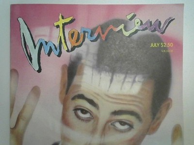 Interview July 1987 Frederick W. Hughes Pee-Wee Herman
