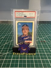 John Smoltz BRAVES HOF Signed Autograph 1989 Topps Rookie Card 382 PSA 10 Auto